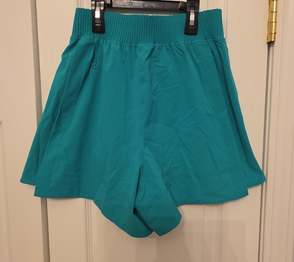 lululemon athletica Teal Athletic Skort